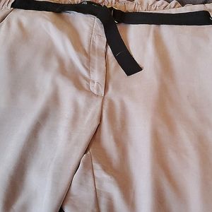 Taupe colored slacks